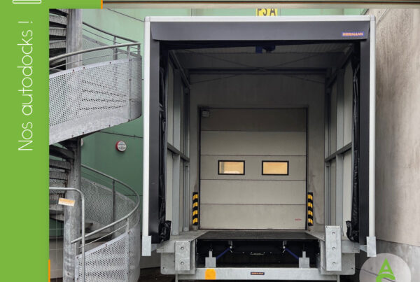 autodocks lèvre télescopique et sas d'étanchéité gonflable hormann